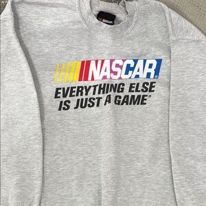 Nascar Gray Crewneck Sweater